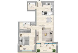 1 bedroom apartment